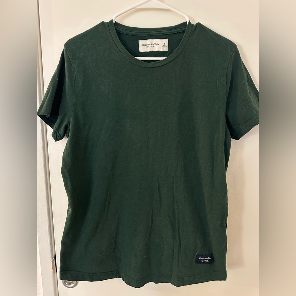Abercrombie & Fitch Dark Green Short Sleeve Tee